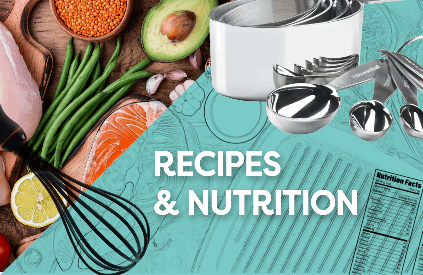 Recipes & Nutrition hero