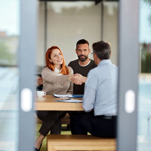 business agreement handshake