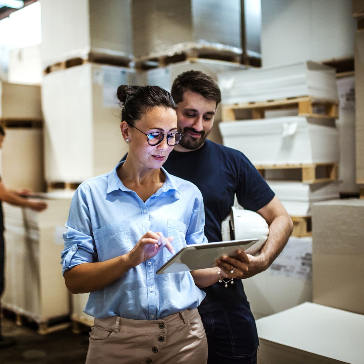warehouse supervisor and partner